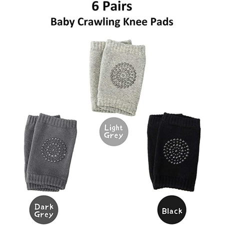 6 Pairs Toddler Boys Leg Warmers Baby Boy Leggings Knee Pads Size 0-6 Months 6-24 Months